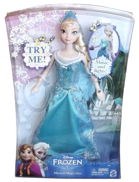 Elsa doll with magical movements